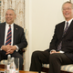 U.S. Secretary of State Colin Powell with Singapore Prime Minister Goh Chok Tong at the Four Seasons Hotel in Washington in 2004.